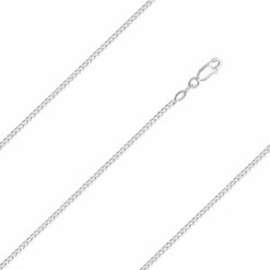 Silver Necklace in Different Lengths (∅2mm)