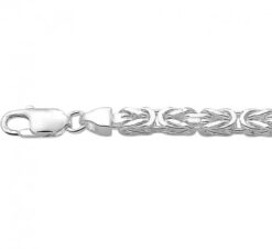 Silver men's bracelet