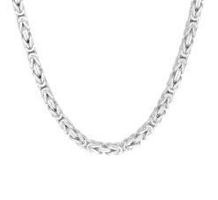 Silver necklaces