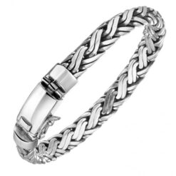 Solid Silver Men's Bracelet (8mm)