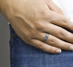 Alternative view of Silver Men's Ring