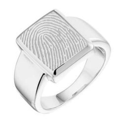 Fingerprint ring men
