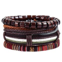 Set of surfer bracelets