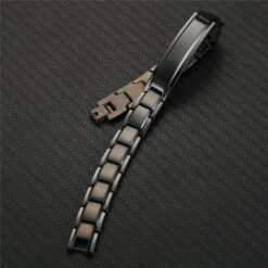 Alternative view of Stainless Steel Bracelet with Engraving Plate