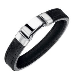 Alternative view of Leather Bracelet with Engraving