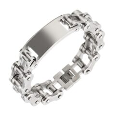 Alternative view of Steel Engraving Bracelet