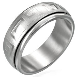 Stainless steel spinning ring
