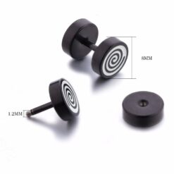 Alternative view of Earstuds (8mm)