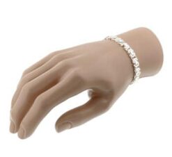 Alternative view of Silver men's bracelet