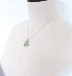 Alternative view of Heart Pendant with Engraving