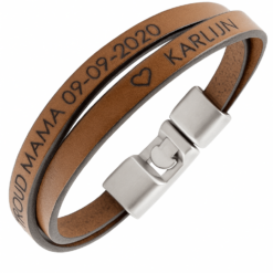 leren-naamarmband-herenarmband