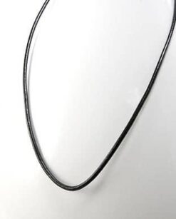 Alternative view of Leather Necklace (∅2mm)