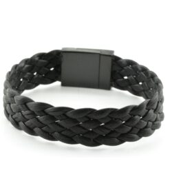 Alternative view of Nappa Bracelet with Fingerprint