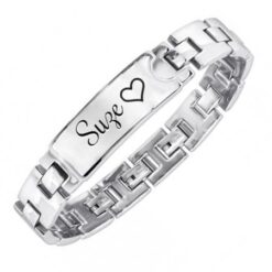 Engravable Stainless Steel Bracelet