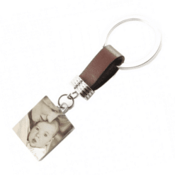 Keychain with Photo Engraving