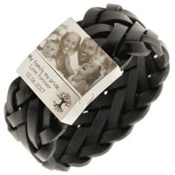brede foto-armband