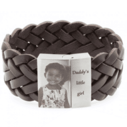 fotoarmband bruin