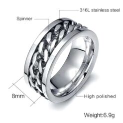 Alternative view of Stainless Steel Ring